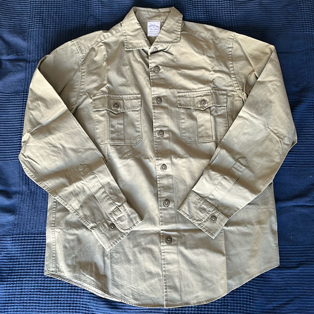 Brooks Brothers Cotton twill shirt